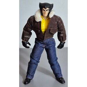 Vintage Wolverine Action Figure 10" Toy Biz Street Clothes 1995 X-Men Marvel